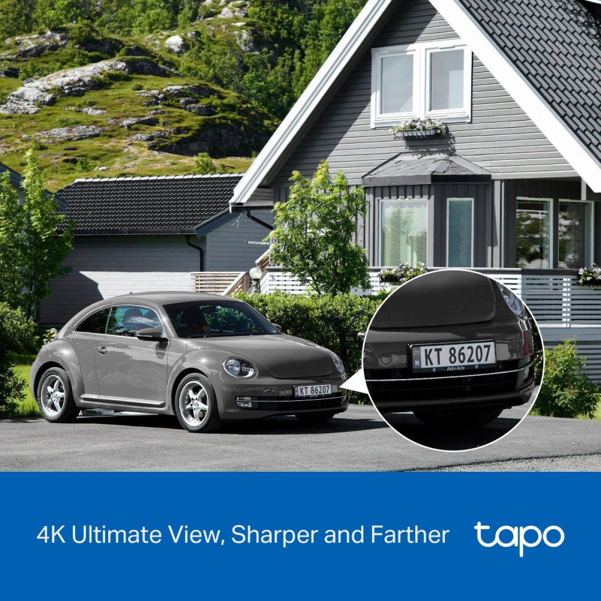 TP-LINK smart ηλιακή κάμερα Tapo C660 KIT, 4K/8MP, WiFi, PTZ, SD, IP65, EU/1.0