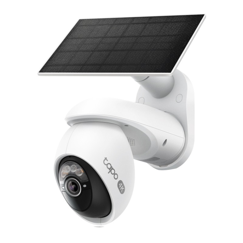 TP-LINK smart ηλιακή κάμερα Tapo C660 KIT, 4K/8MP, WiFi, PTZ, SD, IP65, EU/1.0