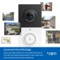 TP-LINK smart κουδούνι με κάμερα Tapo D210, 2K/3MP, WiFi, 6400mAh, IP65, V2.0