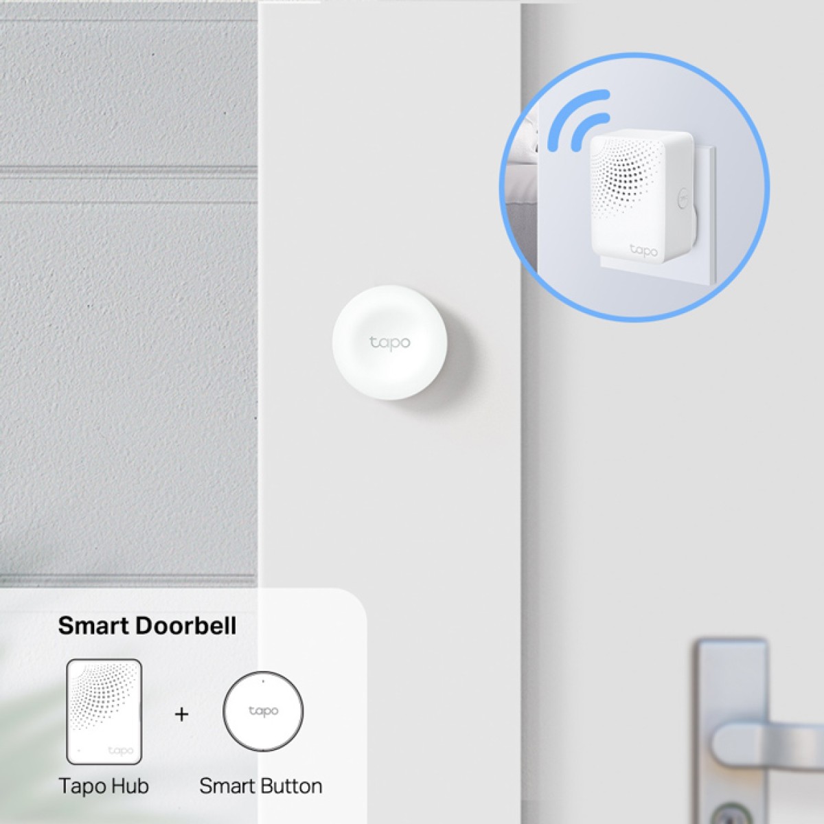 TP-LINK smart διακόπτης Tapo S200B, με μπαταρία, 868MHz, Ver 1.0