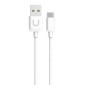 USAMS καλώδιο USB-C σε USB US-SJ099, 2.1A, 1m, λευκό