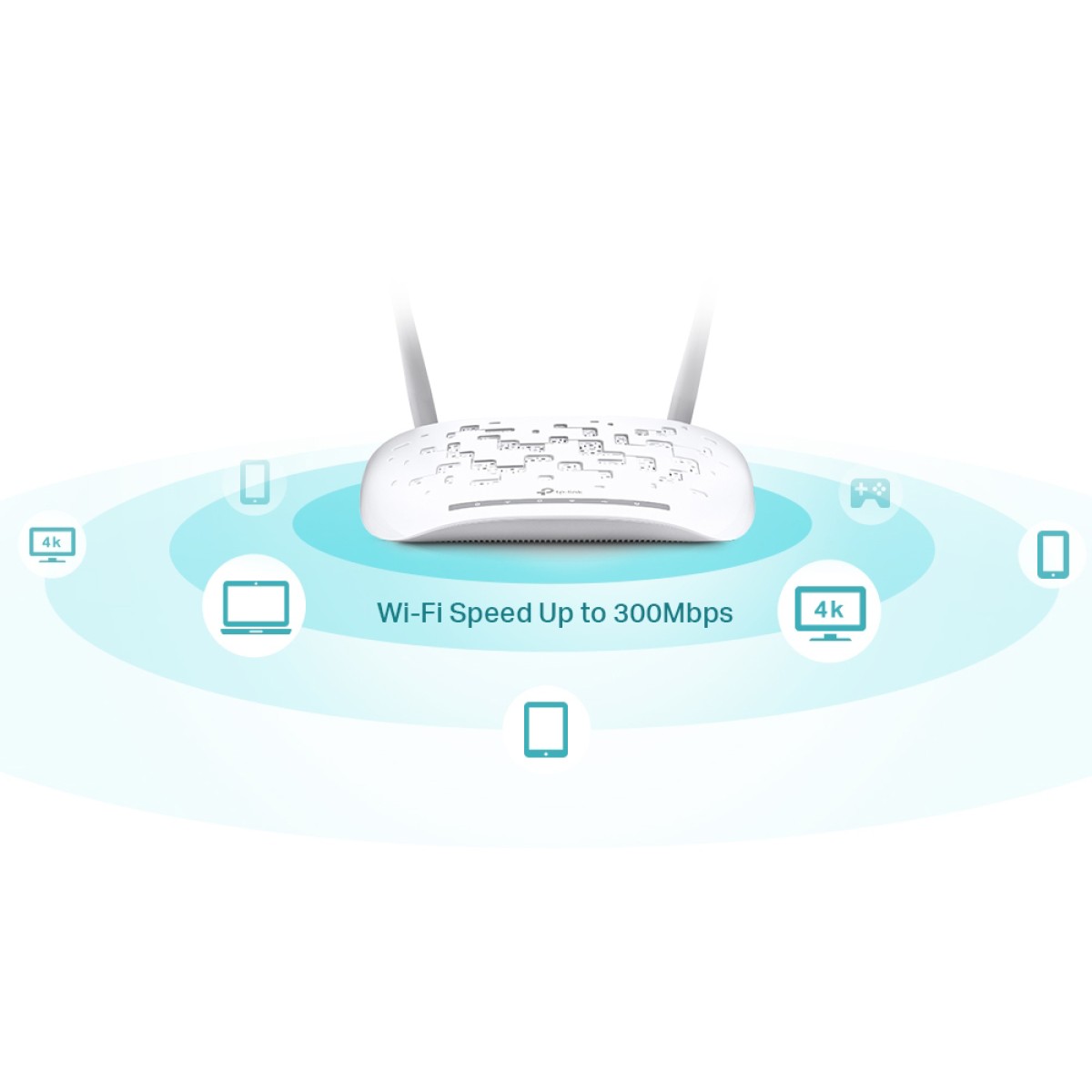 TP-LINK Wireless N Modem Router TD-W9970, 300Mbps, VDSL/ADSL, Ver. 4.0