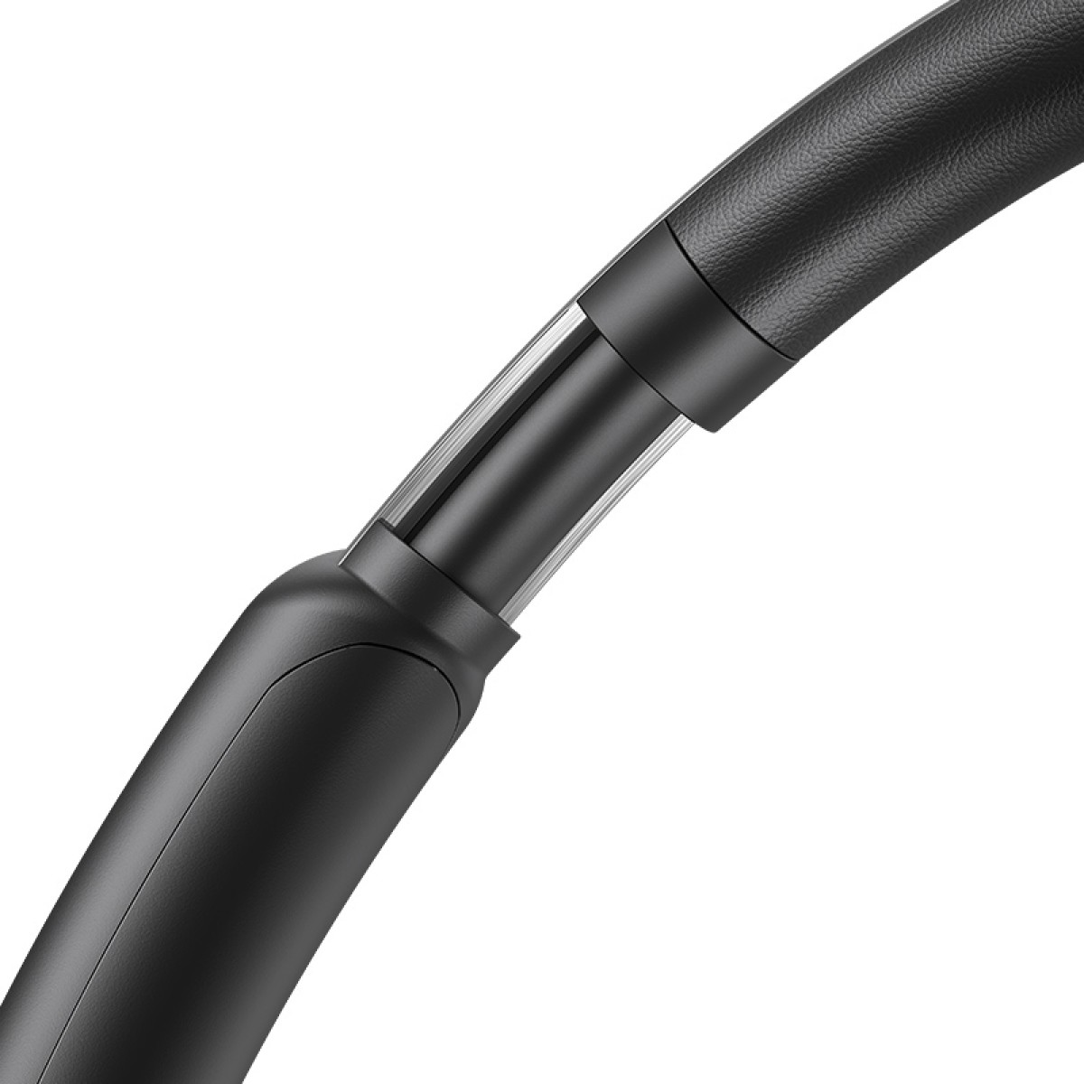 USAMS headphones SR01, ασύρματα, ANC, Φ40mm, 350mAh, μαύρα