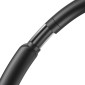 USAMS headphones SR01, ασύρματα, ANC, Φ40mm, 350mAh, μαύρα
