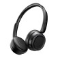 USAMS headphones SR01, ασύρματα, ANC, Φ40mm, 350mAh, μαύρα