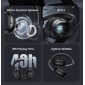 USAMS headphones YG23, ασύρματα & ενσύρματα, Φ40mm, 300mAh, μαύρα