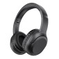 USAMS headphones YG23, ασύρματα & ενσύρματα, Φ40mm, 300mAh, μαύρα
