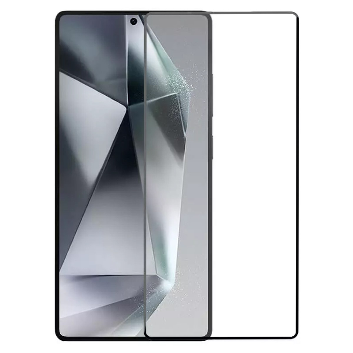 POWERTECH tempered glass 5D TGC-0721 για Samsung Galaxy S25 Ultra, fingerprint glue