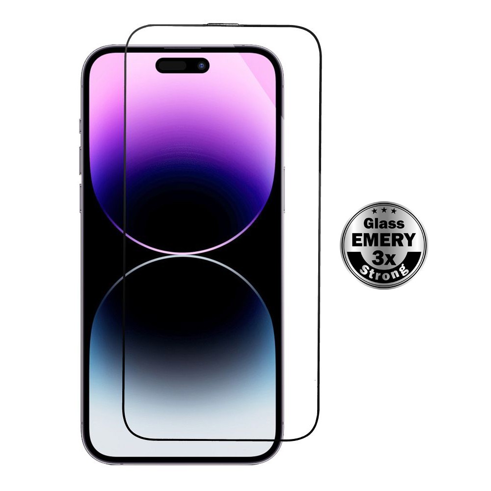 POWERTECH tempered glass Emery 5D TGC-0759 για iPhone 15, full glue