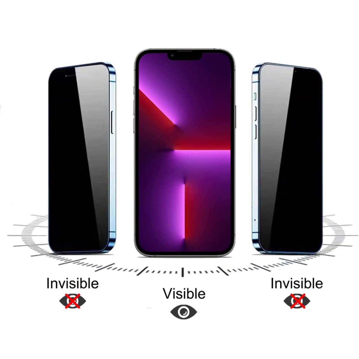 POWERTECH tempered glass Emery Private 5D TGC-0774 για iPhone 14 Pro, full glue