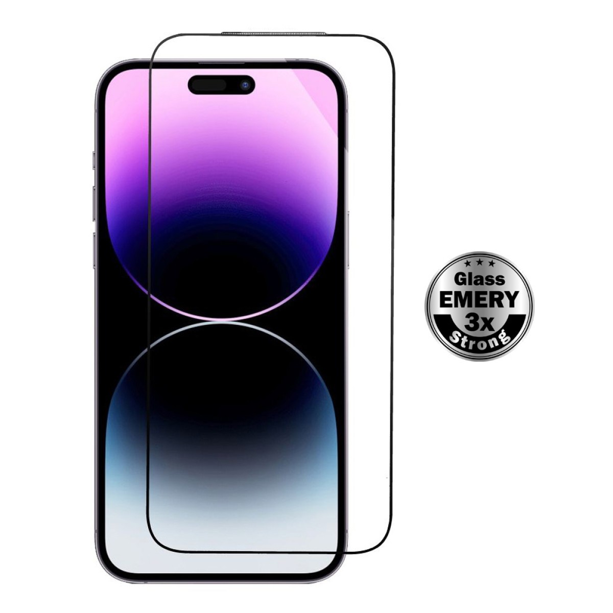 POWERTECH tempered glass Emery 5D TGC-0795 για iPhone 17 Pro, full glue