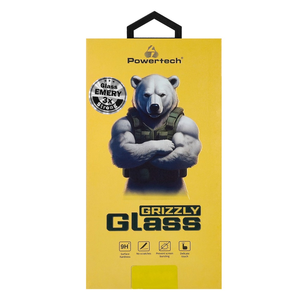 POWERTECH tempered glass Emery 5D TGC-0796 για iPhone 17 Pro Max, full glue