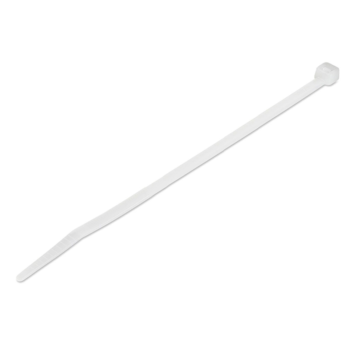 POWERTECH δεματικά καλωδίων TIES-057, 350x4.8mm, λευκά, 100τμχ