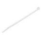 POWERTECH δεματικά καλωδίων TIES-057, 350x4.8mm, λευκά, 100τμχ
