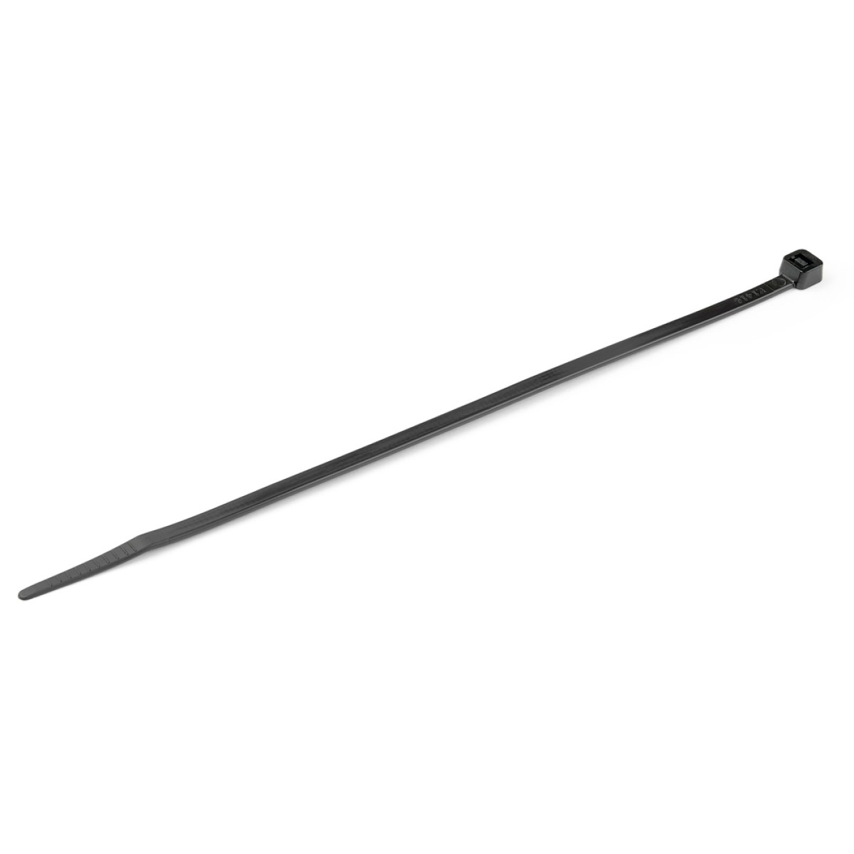 POWERTECH δεματικά καλωδίων TIES-062, 400x7.5mm, μαύρα, 100τμχ