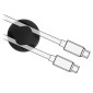 POWERTECH οργανωτές καλωδίων TIES-073, 2 θέσεις, Φ7mm, μαύρο, 10τμχ