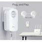 TP-LINK Passthrough Powerline Starter Kit TL-PA8010P, AV1300, Ver: 3.0