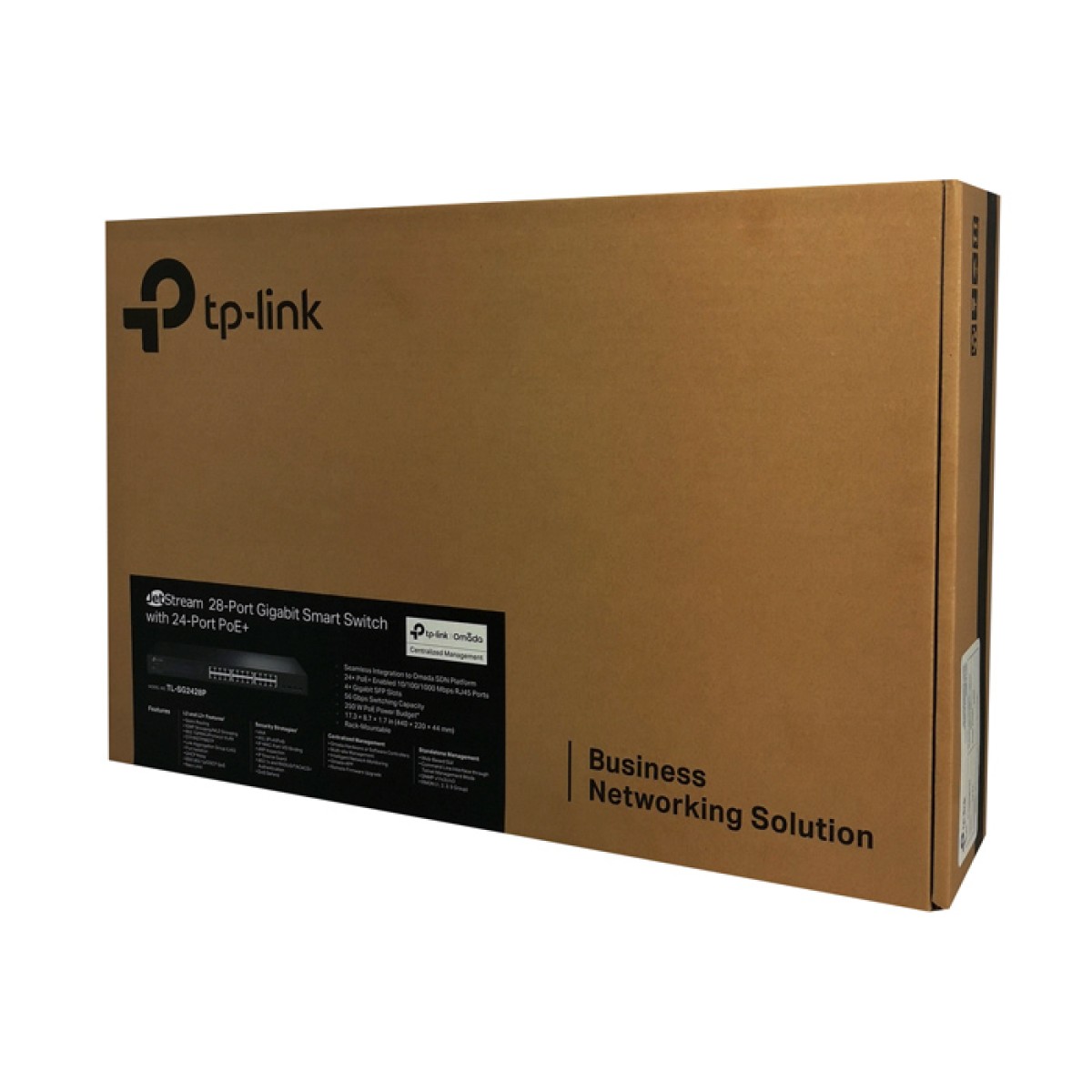 TP-LINK JetStream smart switch TL-SG2428P, 24-Port PoE+, 4x SFP, Ver 4.0
