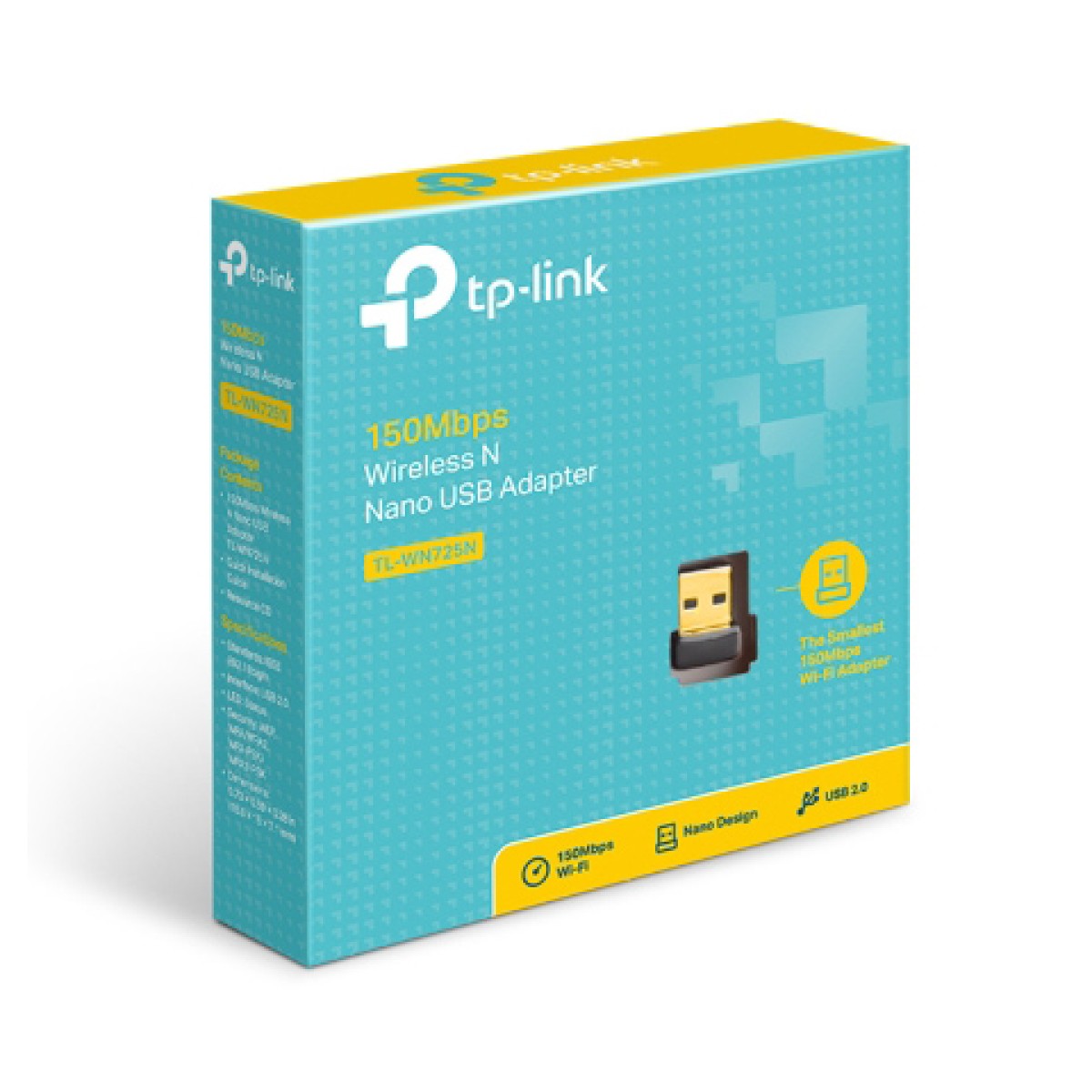 TP-LINK ασύρματος USB αντάπτορας δικτύου TL-WN725N, 150Mbps, Ver. 1.0
