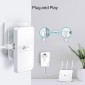 TP-LINK Powerline ac Wi-Fi Kit TL-WPA7617, AV1000 Gigabit, Ver. 1.0