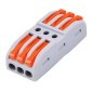 POWERTECH κλέμα σύνδεσης καλωδίων TOOL-0104, 3pin προς 3pin, 10τμχ
