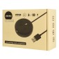 CMTECK επιτραπέζιο μικρόφωνο UM02, omnidirectional, USB, μαύρο