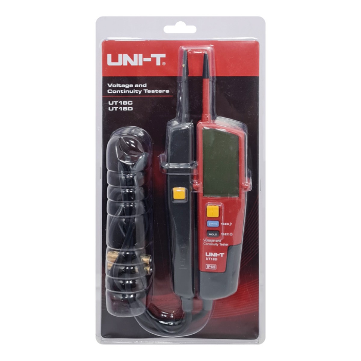 UNI-T μετρητής τάσης AC/DC UT18D, αδιάβροχος IP65, 12V έως 690V