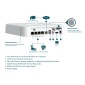 TP-LINK NVR καταγραφικό VIGI NVR1104H-4P, 8MP, 4 κανάλια PoE+, Ver. 1.0