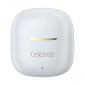 CELEBRAT earphones με θήκη φόρτισης W79, True Wireless, 13mm, 30/300mAh, λευκά