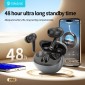 CELEBRAT earphones με θήκη φόρτισης W80, True Wireless, 13mm, 30/230mAh, γκρι
