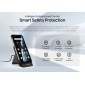 ULEFONE ασύρματος φορτιστής & βάση smartphone WCS01, 50W, μαύρος