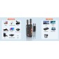 VRRIIS HDMI σύστημα ασύρματης μετάδοσης βίντεο WL097 Pro, 4K, 2.4/5GHz, έως 400m