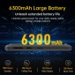 OUKITEL smartphone WP32, 6", 4/128GB, 6300mAh, IP68/IP69K, μαύρο