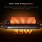 OUKITEL smartphone WP58 Pro, 6.7", 8/512GB, 5G, 10000mAh, IP68/IP69K/MIL-STD-810H, πράσινο