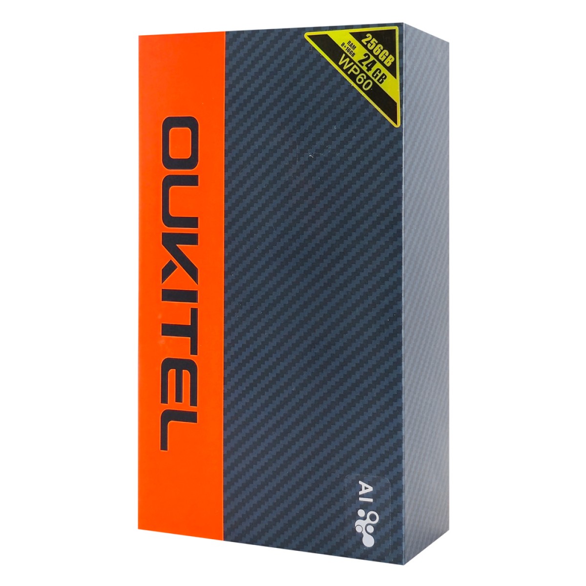 OUKITEL smartphone WP60, 7.2", 8/256GB, 5G, 10000mAh, IP68/IP69K/MIL-STD-810H, μαύρο