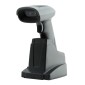 GTCODESTAR barcode scanner X-1901B με βάση, 1D & 2D, ενσύρματο & ασύρματο, Bluetooth, 2000mAh, μαύρο