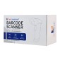 GTCODESTAR barcode scanner X-620F, 1D, ενσύρματο & ασύρματο, 800mAh, μαύρο