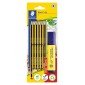 STAEDTLER σετ ξύλινα μολύβια με μαρκαδόρο υπογράμμισης Noris 120-BK12P1, εξάγωνα, ΗB, 13τμχ