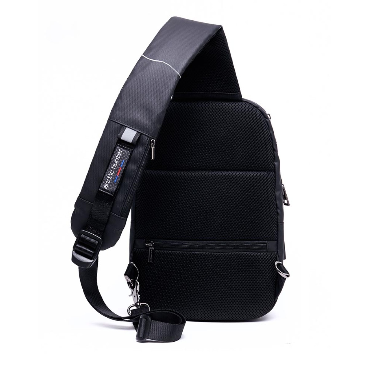 ARCTIC HUNTER Τσάντα Crossbody XB-00081-BK, USB, μαύρη