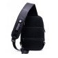 ARCTIC HUNTER Τσάντα Crossbody XB-00081-BK, USB, μαύρη