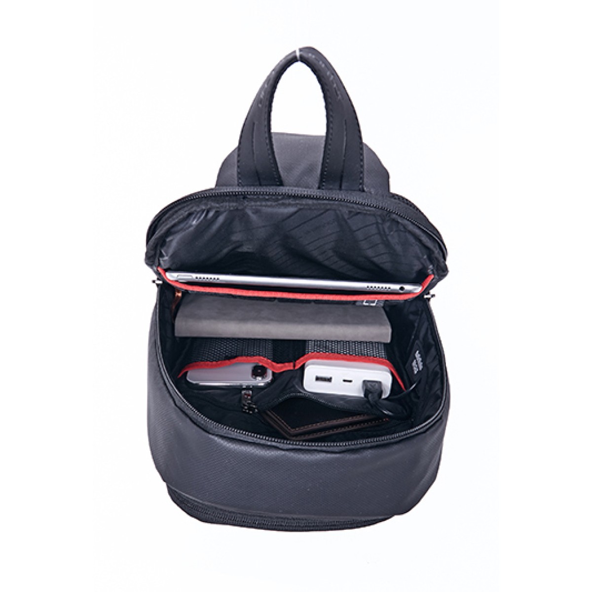 ARCTIC HUNTER Τσάντα Crossbody XB-00081-BK, USB, μαύρη