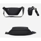ARCTIC HUNTER τσάντα Crossbody XB00837, 3.5L, μαύρη