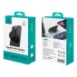 USAMS μίνι φορητό ηχείο YX016, μαγνητικό, 3W, Bluetooth, 700mAh, μαύρο