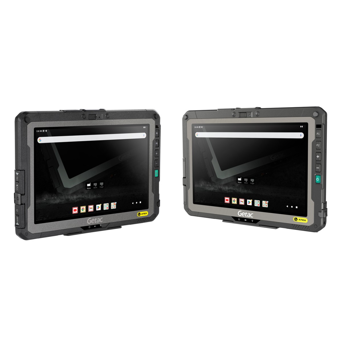 GETAC tablet ZX10-EX, 10.1", 4/64GB, 4G, 9980mAh, IP66/MIL-STD-810H/ATEX/IECEx, Android 13, μαύρο