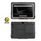 GETAC tablet ZX10-EX, 10.1", 4/64GB, 4G, 9980mAh, IP66/MIL-STD-810H/ATEX/IECEx, Android 13, μαύρο