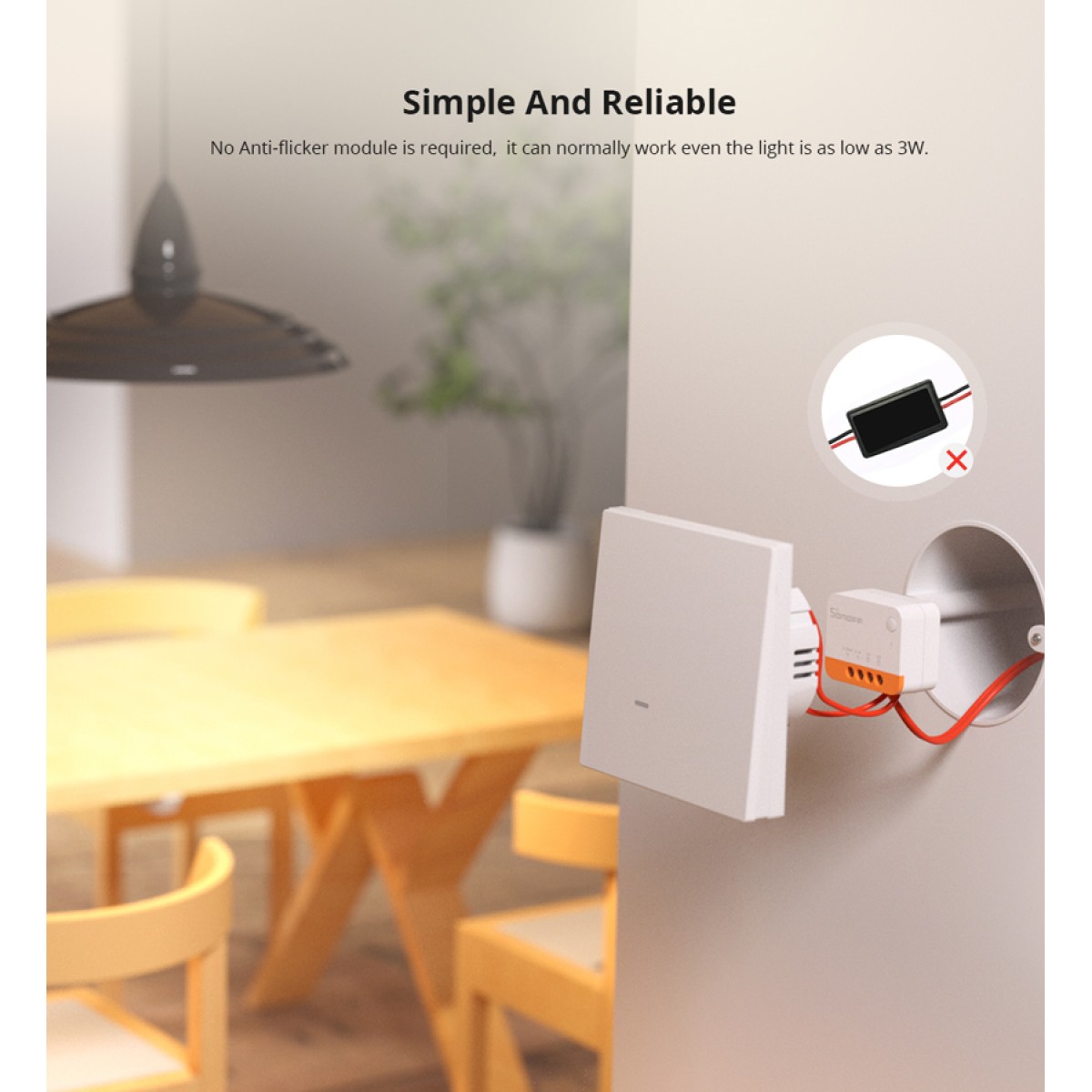 SONOFF smart διακόπτης ZBMINI-L2, 1-gang, ZigBee 3.0, λευκός
