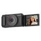 SJCAM compact φωτογραφική μηχανή ZV200, 12MP, 16x ψηφιακό zoom, μαύρη