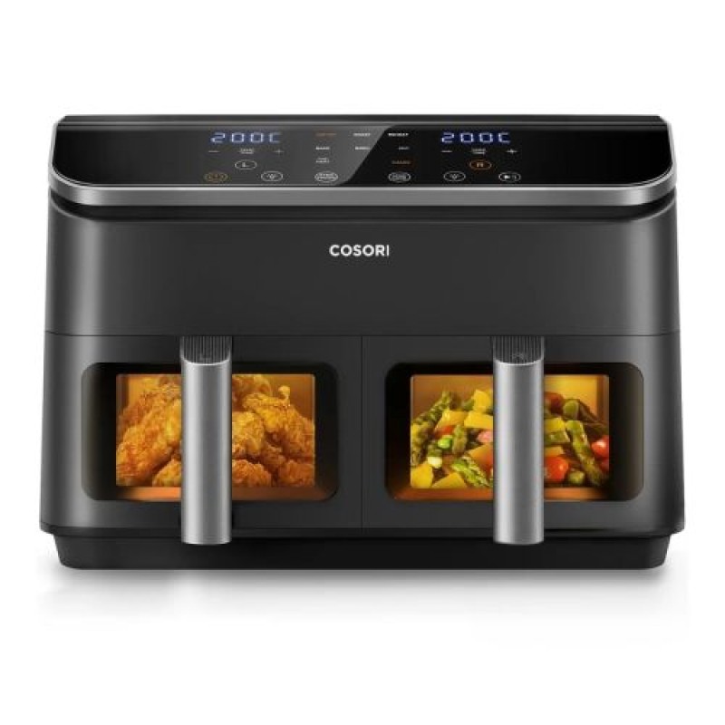 Cosori Dual Basket Air Fryer 4,25L+4,25L Black EU KAAPAFCSNEU0181Y