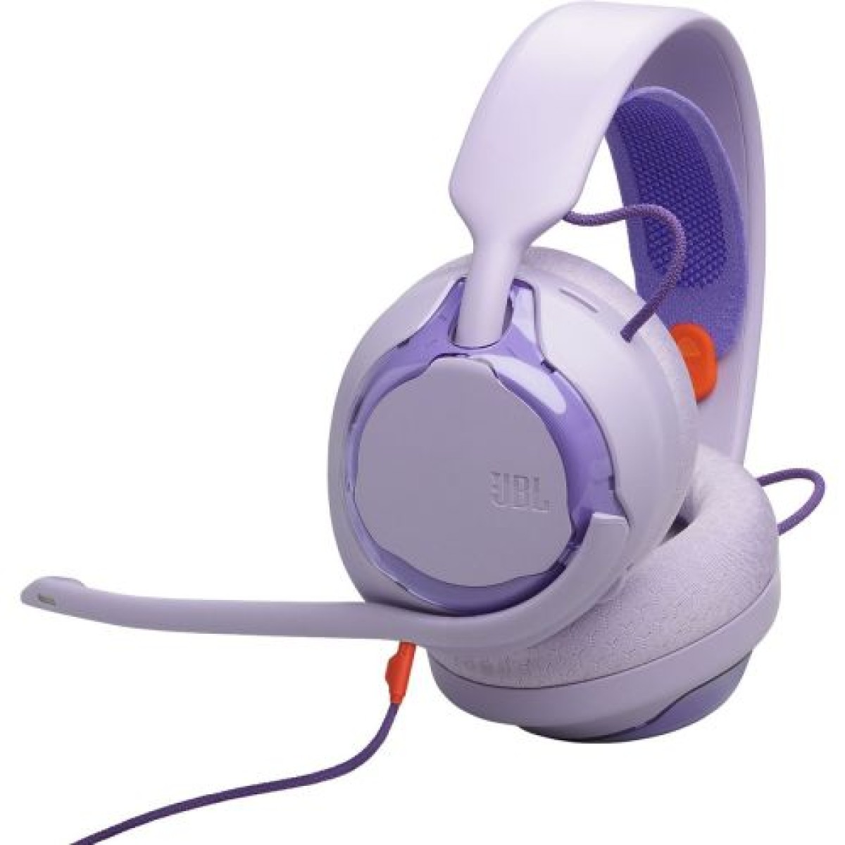 Ενσύρματο ακουστικό παιχνιδιών JBL Quantum 250 με μικρόφωνο, μωβ EU