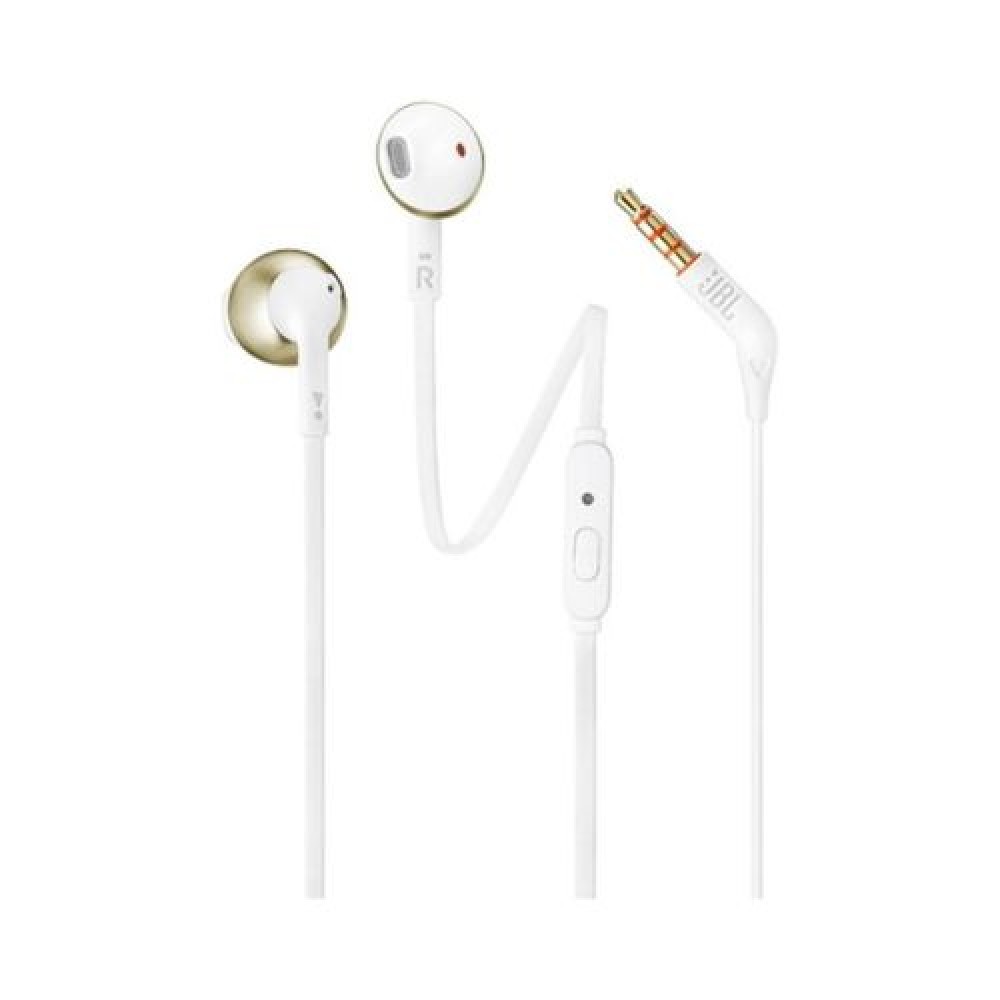 Ενσύρματα ακουστικά JBL Tune 205 In-Ear Gold EU
